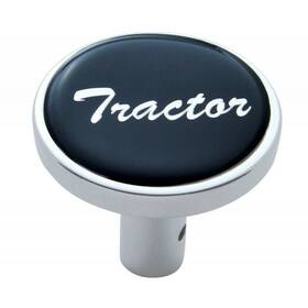 23334 United Pacific Up Air Brake Tractor Knob Pin Mount Black Glossy Sticker 1 1/2 Inch Tall Up#23334
