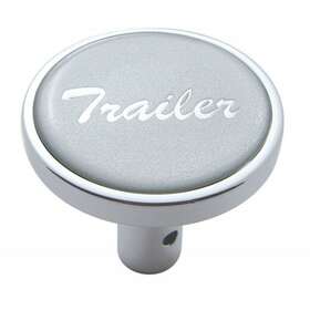 23347 United Pacific Up Air Brake Trailer Knob Pin Mount Silver Glossy Sticker 1 1/2 Inch Tall Up#23347