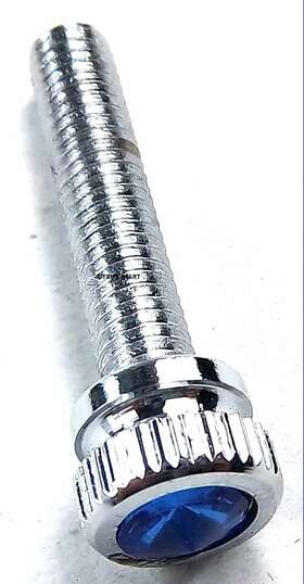 23866 United Pacific Up Dash Panel Screws For Kenworth T600 T800 W900 1 1/4 Inch Blue Jewel Up#23866 Pair