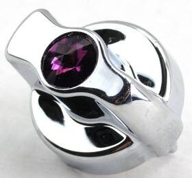 41326 United Pacific Up A/c Heater Control Knob For Peterbilt 1995-2005 Purple Jewel Plastic Up#41326