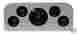 Vfd3-37f Dakota Digital Dash 37 38 Ford 5 Gauge Cluster Instrument System New