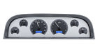 Vhx-60c-pu-s-b Dakota Digital Chevy Truck Vhx Silver Blue Led