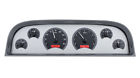 Vhx-60c-pu-s-r Dakota Digital Chevy Truck Vhx Silver Red Led
