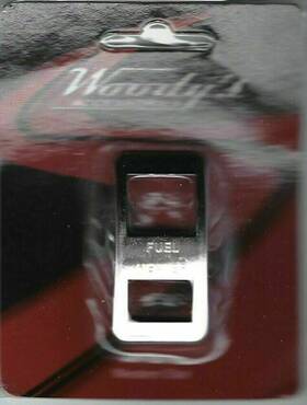 Wp-ws-49 Woodys Accessories Wp-ws49 Rocker Switch Trim For Western Star Fuel Heater Stainless Etched