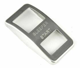 Wp-ws-61 Woodys Accessories Wp-ws61 Rocker Switch Trim For Western Star Sleeper Start Stainless Etched