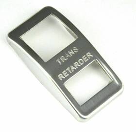 Wp-ws-64 Woodys Accessories Wp-ws64 Rocker Switch Trim For Western Star Trans Retarder Stainless Etch