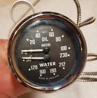 X42638-38 Smiths Austin Healey Safety Gauge Temperature Oil Pressure