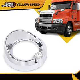 02itv5901awt Yellowspeed Gauge Cover Fit For Older Freightliner Century Clear Visor 2 3/8 Inch