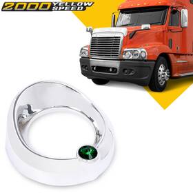 Ylw775997 Ylwspeed2000 Fit For Older Freightliner Century Green Visor 2 3/8 Inch Gauge Cover