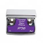 United Pacific 21073 Dash Switch Cover, "pto" Guard, With Purple Sticker. Fixed Price $31.33.
