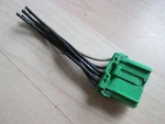 Volvo Vnl Green 16-PIN Electric Connector For Headlight Hazard Switch #M266YL. Fixed Price $14.95.