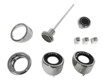 New 1969 Ford Mustang Dash Bezel And Knob Kit Deluxe Headlamp, Ignition, Wiper. Fixed Price $109.95.