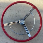 Ford Thunderbird Steering Wheel Chrome Trim Kit 1961-1963 61-63 Oem #3. Fixed Price $400.00.