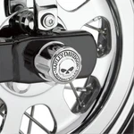 41706-09A Harley-davidson Rear Axle Nut Cover Kits Willie G Skull Collection. Fixed Price $63.49.