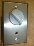 Vintage Olson ( Japan ) Speaker Level Control L-pad With Knob + Jack Plate. Fixed Price $29.50.