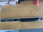 1967 Pontiac Gto Black Grab Bar 9782922. Fixed Price $140.00.