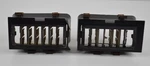 1971 Amc Javelin Conditioning Ac Dash Vent Pair Set - Mounts Below Radio. Fixed Price $116.99.