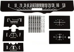 Premium Dash Decal 66-67 Dodge Coronet Full Kit 150MPH Black. Fixed Price $57.81.