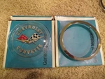58-60 C1 Corvette Front/rear Bezel W/EMBLEM-GM#3796462/3740239-NOS-NCRS!. Fixed Price $149.95.
