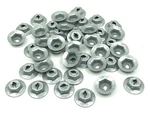 45 Pcs 1/8" Emblem Name Plate Script Thread Cutting Nuts Fits Gm Chevy Cadillac. Fixed Price $8.00.
