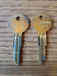 Lot Of Key Blanks Y101 L1122A Yale Studebaker 1960-62 Glove & Trunk K66. Fixed Price $5.50.