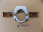 1956 Plymouth Savoy Steering Column Support Collar Clamp Mount Dash Trim. Fixed Price $25.00.
