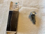 Nos Gm 1154153 Instrument Panel Glove Box Uncoded Lock Cylinder, 1970S. Fixed Price $37.50.