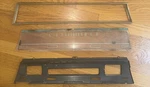 Used Oem Gm 1966 Chevelle Dashboard Gauge Instrument Cluster Housing Trim Lens. Fixed Price $90.00.