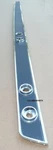 1966 Chevelle Camnio Black Dash Panel Bezel Strip Upper Instrument Molding. Fixed Price $199.95.