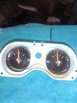 1965 Chevrolet Corvair Corsa - Fuel And Manifold Vacuum Gauges. Fixed Price $44.99.