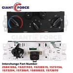 Heater Ac Temperature Control Panel Fits 2004-2012 Chevy Colorado Gmc Canyon. Fixed Price $40.99.