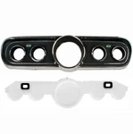 1966 Mustang Instrument Lens & Bezel Standard Gauge Style Interior M3548A+FB. Fixed Price $87.99.