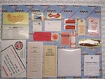 1954 Buick Bbl Engine & Interior Decal/tag Kit Set Of 22. Fixed Price $87.50.