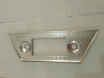Studebaker Lark 1961 All Models Dash Centre Aluminium Overlay/bezel Radio Trim. Fixed Price $25.20.