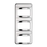 United Pacific 41768 Rocker Cover, 3 Switches, Chrome, For 14+ Peterbilt. Fixed Price $28.57.
