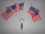 5 Holder American Flags License Plate Topper Usa. Fixed Price $19.99.