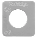 Grand General 68591 Stainless Steel Refridge Switch Plate For Kenworth. Fixed Price $13.99.