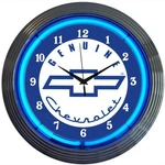 Chevrolet Clock Sign Genuine Chevy Car Garage Wall Lamp 2025 Neonetics. Fixed Price $78.99.