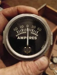 Vintage New Old Stock Amperes Amps Gauge 4015-5-18 As Is Untested. Fixed Price $20.00.