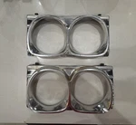 1967 Chevrolet Impala Belair Front Headlight Bezel Trim Molding Lh & Rh Gm Oem.. Fixed Price $50.00.