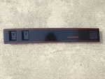 1986 -1988 Monte Carlo Camino Gm Restoration Rh Dash Molding Bezel Black Red. Fixed Price $239.99.