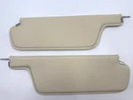 Cream Sunvisor Set For 1966-1967 Chrysler Dodge Charger Coronet Gtx Dart Cuda. Fixed Price $109.90.