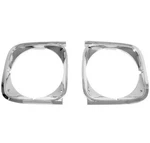1972 Chevelle Camino Headlight Bezels Chrome Pair Right & Left Dynacorn. Fixed Price $169.99.