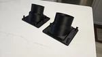 Improved 1967-1976 Dodge Plymouth Body Defroster Dash Vents, Dart Duster Demon. Fixed Price $46.99.