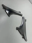 1955-57 Chevrolet Belair Dr. Ht. L&r Back Window Interior Garnish Moldings C2. Fixed Price $125.00.