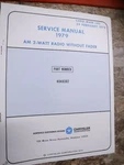 1979 Chrysler Factory Am/fm Radio 2 Watt Without Fader Service Manual. Fixed Price $9.99.