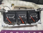 1965 Plymouth Fury Dash Gauges Temp Voltage Gas & Bezel. Fixed Price $249.95.