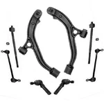 Left & Right Lower Control Arm W/ball Joint + Tie Rods Sway Bar Links Warranty. Fixed Price $221.00.