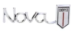 Trim Parts Glove Box Door Emblem 1966 Chevy Ii Nova Models Made The Usa. Fixed Price $64.98.
