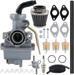 PZ20 Carburetor Kit With Inline Shut Off Valve, Spark Plug, Air Filter, Fuel. Fixed Price $69.99.